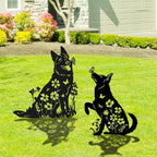 German Shepherd Metal Garden Stakes Yard Decor, Lawn Ornaments - Image 5