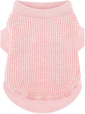 Cozy and Functional Dog Shirts for Small Puppies: Stretchable Pink Attire by Paiaite