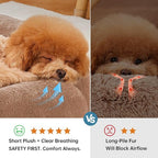 OhGeni 24 inches Calming Donut Dog & Cat Bed - Image 2