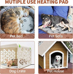 Dog Heating Pad 28x18in with Smart Thermostat Switch and Power Line Protection - Image 7