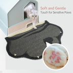 Cute Cat Litter Mat 24”x16”, Litter Box Mat, Litter Trapping Mat, Soft on Kitty - Image 7
