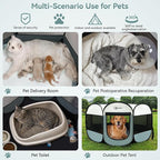 Large Dog Cat Playpen, Puppy Pet Playpen Indoor - Image 4