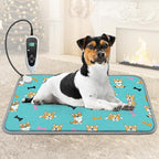 Dog Heating Pad 28×18 in Waterproof Heated Dog Bed, Smart Thermostat Switch by Afullrangeofservicesforyourpet