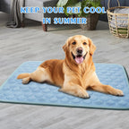 Upgrade Dog Cooling Mat, Pet Dog Self Cool Pad, Ice Silk Washable Cooled Mat - Image 7