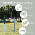 TRIXIE Agility Hurdle Adjustable Dog Jump, Dog Obstacle Course Equipment 1 x - Image 4