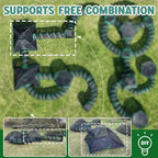 3-in-1 Outdoor Cat Enclosures, Portable Catio Green Cat Tents - Image 6