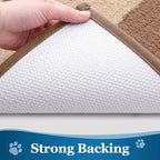 Buganda Dog Door Mat for Muddy Paws, Absorbent Dirt Trapper Washable Indoor - Image 5