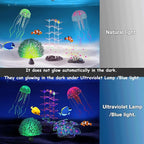 Lpraer 5 Packs Glow Aquarium Decorations Branch Coral Tree Glowing Jellyfish - Image 2
