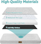 Big Dog Bed for Giant Dogs, Rectangular XXL Orthopedic Dog Beds Extra Large - Image 8