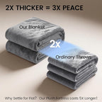 gogobunny Waterproof Blanket for Bed Couch Sofa, Liquid Pee and Fur Proof Pet - Image 6