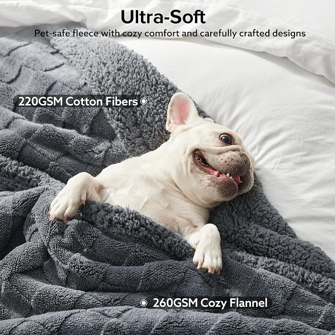 GASUR Waterproof Dog Blankets for Small Dogs, Dog Blanket for Couch Bed - Image 4