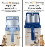 Neater Pet Brands Neater Scooper XL Cat Litter Scoop, 15 Refill Bags – - Image 5