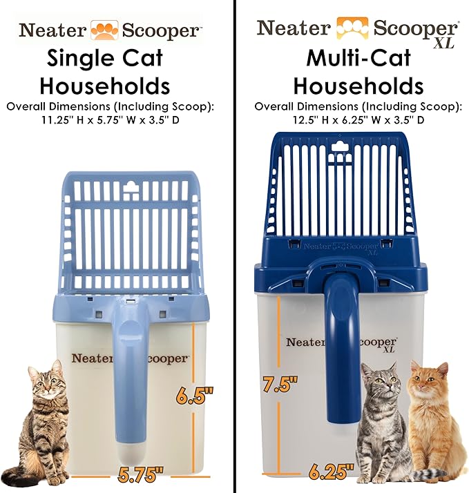 Neater Pet Brands Neater Scooper XL Cat Litter Scoop, 15 Refill Bags – - Image 5