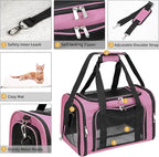 Soft-Sided Cat/Dog/Pet Carrier, Collapsible Pets Travel Carriers - Image 4