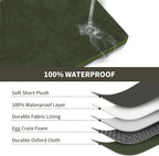 Orthopedic Dog Bed for Large Dogs, Plush Washable Pet Bed for Large Size Dogs - Image 5