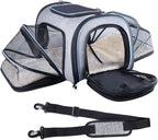 Siivton Airline Approved Pet Carrier, 4-Way Expandable Cat Dog Carrier - Image 4