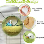 Bird Nest for Cage Bite-Resistant, Washable Clear Observation Small Bird House - Image 6