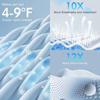 BEAUTYZOO Upgraded Dog Self Cooling Mat Ice Silk Chill Pads - Image 7