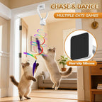 Interactive Cat Toys for Indoor Cats, Automatic Hanging Electric Cat Teaser - Image 4