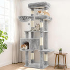 Cat Tree for Indoor Cats, 55.1 inch Cat Tower - Image 8