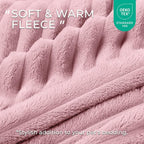 LINENLUX 1 Pack 3 Soft Dog Blanket Washable Warm Fleece Cat Blankets - Image 2