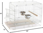 Prevue Hendryx Travel Bird Cage - Image 4