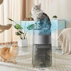 WiseSky Pet Air Purifier for Cat Owners, High-Efficiency Air Purifier for Cat - Image 2