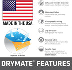 Drymate Cat Litter Box Mat, Litter Trapping Mat, Waterproof, Urine-Proof - Image 7