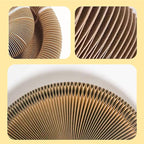 Kitty Curlz Cat Scratching Board, Magic Organ Cat Toy, Made of Recyclable - Image 7