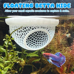 Floating Betta Hide & Shrimp Cave – All-in-One Aquarium Hammock, and Safe - Image 5