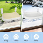 Cat Window Perch, Cat Window Hammock Soft and Comfortable Window Seat Bed - Image 3