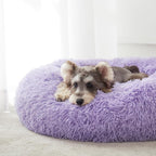WESTERN HOME WH Calming Dog Bed & Cat Bed, Anti-Anxiety Donut Dog Cuddler Bed - Image 3