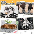 Tegeme 12 Pieces Fleece Blankets - Image 6