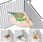 Bird Cage Sticks Wooden Parakeet Perches Cockatiel Cage Wooden Sticks Parrot - Image 4