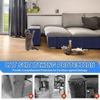 Climbing Cat Scratcher Mat Trimmable Cat Scratching Post Carpet Self Adhesive - Image 5