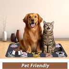 Cute Cat Paw Print Dog Food Mat - Image 6