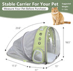 Cat Backpack Carrier Back Expandable Bubble Pet Carrier Backpack - Image 2