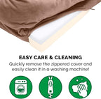 Furhaven Memory Foam Dog Bed for Large Dogs w/ Removable Bolsters & Washable - Image 7