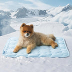 Bedsure Cooling Mat for Small Dogs – 24x18 Thin Washable Cooling Pet Pad for Cat by BEDSURE