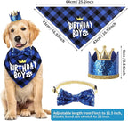 Dog Birthday Party Supplies, Dog Birthday Hat Bandana Scarf - Image 4