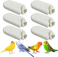 PINVNBY 6 PCS Large Bird Cage Perch Natural Parrot Beak Grinding Stone Calcium by PINVNBY