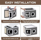 Cat Beds for Indoor Cats, Large Cat Cave - Image 6