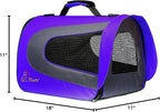 Pawer 18” x 11”x 11” Soft-Sided Foldable Airline Approved Pet Carrier - Image 10