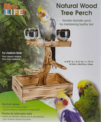 PENN-PLAX Bird-Life Natural Wood Tree Perch - Image 3