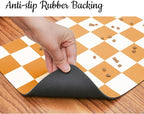 Ralxion Checkered Dog Feeding Mat, Absorbent Mats - Image 6