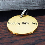 Ultra Joys Dog ID Tag, Custom Dog Tag Personalized Cat Tag, Pet ID Tag - Image 8