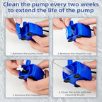 IP68 DR-DC160 submersible water pump Cat Water Fountain Pump - Image 4