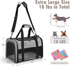 Airline Approved Pet Carrier for Cats & Small Dogs - Image 3
