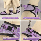 YIMEIS Dog Harness and Leash Set, No Pull Soft Mesh Pet Harness, Reflective - Image 3