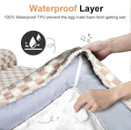 Large Dog Bed Orthopedic Washable: Beds Bolster XL Bed Medium Large Dogs Egg - Image 4